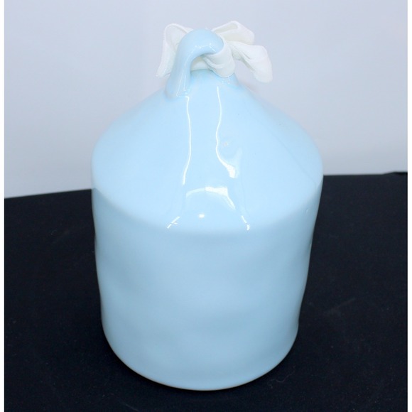 Rae Dunn Snow Day Birdhouse Ceramic Blue Artisan Collection by Magenta - Picture 3 of 6